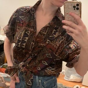 Vintage button up